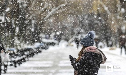 Ankara'da akşam saatlerine kadar kar yağması bekleniyor