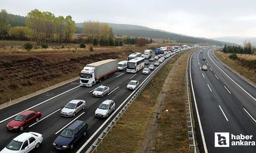 Ankara dahil ağır taşıtlara kapatılan bazı yollar ulaşıma açıldı