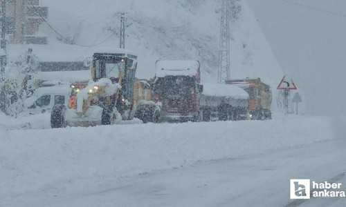 Zonguldak-Ankara kara yolunda kar: Köy okullarına ulaşım sağlanamıyor