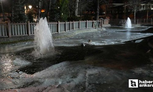 Ankara'da dondurucu soğuk etkili oldu: Termometreler eksi 7 dereceyi gördü!
