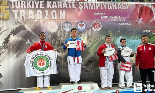Etimesgut Belediyesinden Trabzon'da karate başarısı