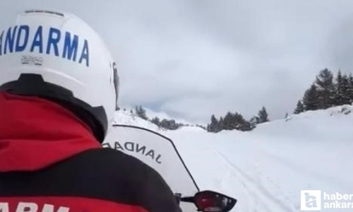 Çankırı'da JAK timleri kayak severler için iş başında