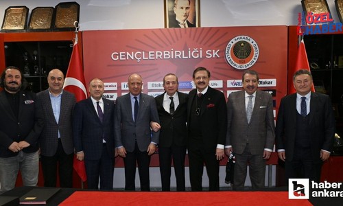 TOBB ve ASO'dan Gençlerbirliği'ne ziyaret!