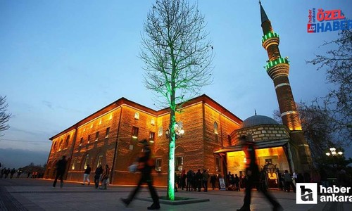 ABB duyurdu! Ramazan ayında Hacı Bayram'da kalpler huzura doyacak