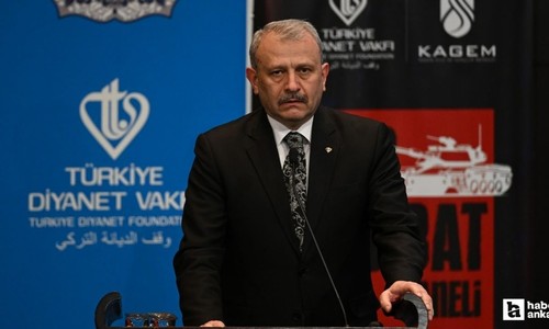 Ankara'da 'Geçmişten Geleceğe Dersler ve İzler' paneli düzenlendi