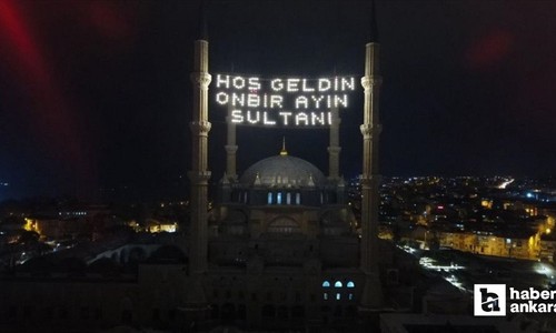 Ankara'da sabah ezanı saat kaçta okunuyor?