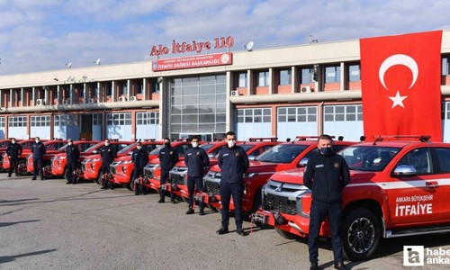 İtfaiyeciler Ankara'da ilk sahurlarını mesai başında yaptı