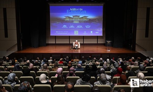 Mescid-i Aksa İmam Hatibi Ankara'da konferansta konuştu