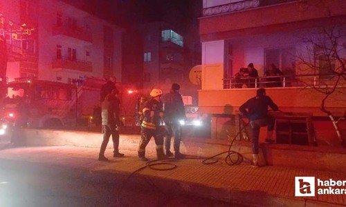Çorum'da çıkan yangında 6 kişi dumandan etkilendi