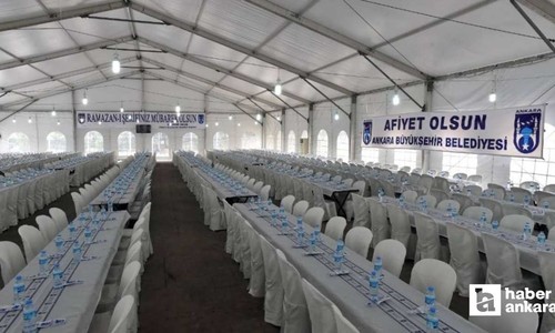Ankara iftar çadırları güncel! Bu sene iftar çadırı nerede kurulacak?