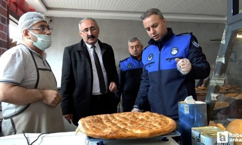 Bursa'da gramaj denetimi: Pide ve ekmekler ölçüldü