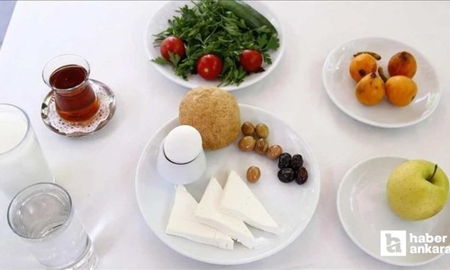 Ramazanda dinç oruç tutmak için sahurda mutlaka bunları yiyin
