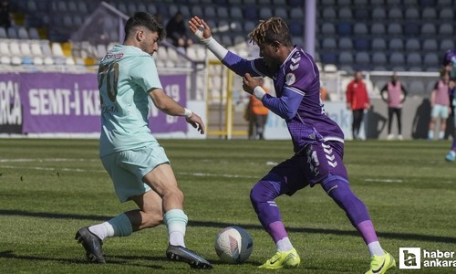 Ankara Keçiörengücü sahasında Esenler Erokspor'la 2-2 berabere kaldı