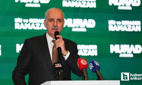 Numan Kurtulmuş MÜSİAD'ın iftar programında mesajlar verdi