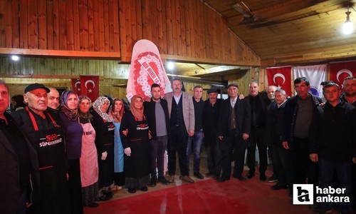 Çankırı'da köylüler düzenlenen iftar programında buluştu