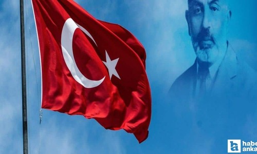 Ankara'da İstiklal Marşı'nın kabulünün 104'ncü yıl dönümü kutlaması yapıldı