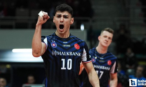 Halkbank CEV Şampiyonlar Ligi çeyrek finalinde avantajı kaptı