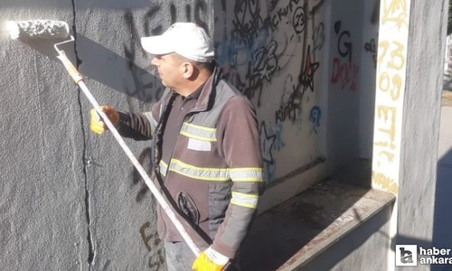 Pursaklar Belediyesinden vatandaşlara duvar yazıları uyarısı