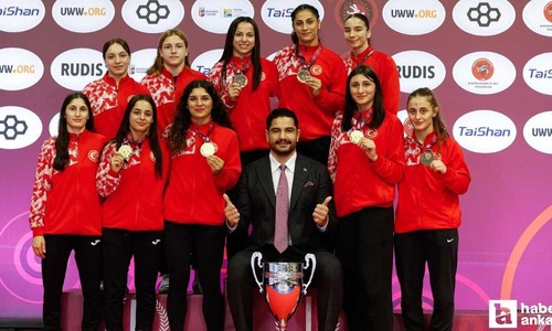 Türkiye 23 Yaş Altı Kadın Güreş Milli Takımından Avrupa Şampiyonluğu başarısı