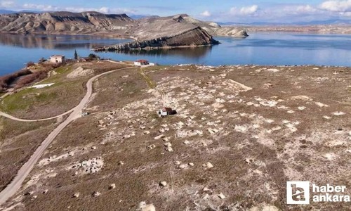Ankara Nallıhan'daki Juliopolis Antik Kenti dron ile görüntülendi