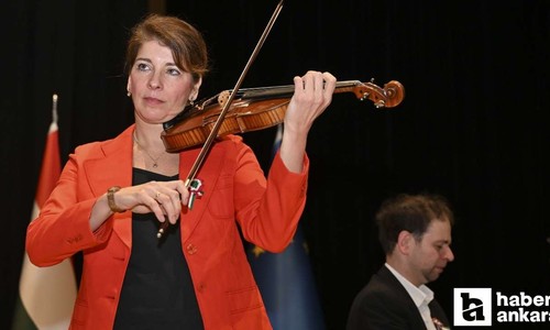 Ödüllü Macar sanatçılar Ankara'da konser verdi