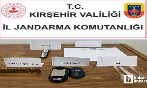 Kırşehir'de yasaklı madde operasyonu: 1 kişi tutuklandı!