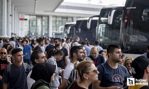 Otobüslerde yoğunluk oluştu: Bayram tatilinde 3.5 milyon kişi kullanacak