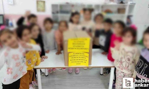 Ankara'dan Akyaka’ya uzanan el: En sevdikleri oyuncakları gönderdiler