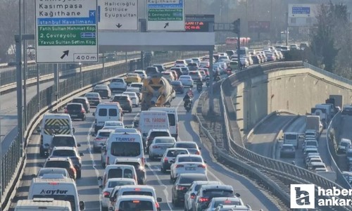 İstanbul'da iftar saatiyle trafik yoğunluğu yüzde 81'e çıktı