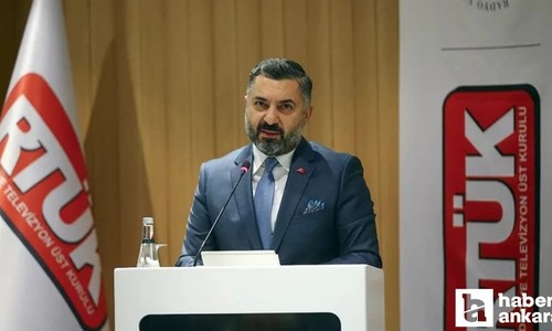 RTÜK Başkanı Şahin: Tehditlere boyun eğmeyeceğiz, hukuksuz yayınlara yaptırım uygulayacağız