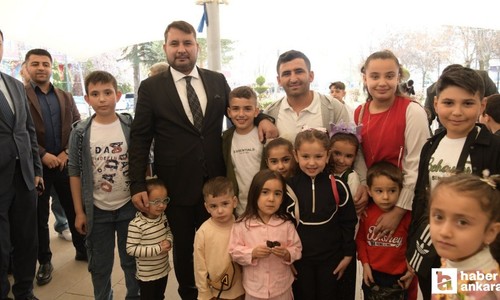 Kahramankazan Belediye Başkanı Çırpanoğlu toplu bayramlaşma programına katıldı