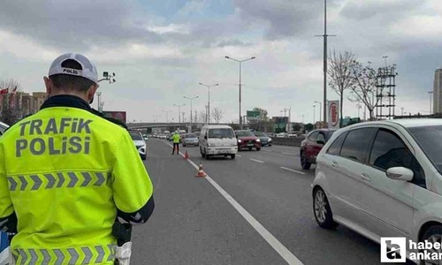 Bayram trafiği tedbirleri kapsamında 69 bin 11 personel görev başında