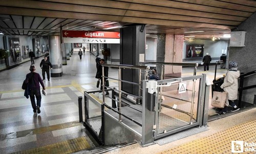 ABB Sıhhiye ve Batıkent Metrosundaki engelli platformlarını yeniledi