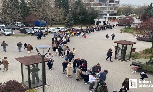Altındağ Belediyesi Ulucanlar Cezaevi Müzesi'nde bayram yoğunluğu