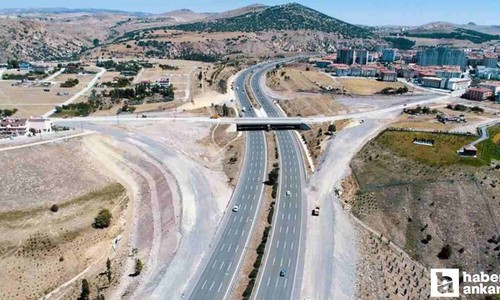 Ankara-Kırıkkale yolu yan bağlantı kolları trafiğe kapatıldı