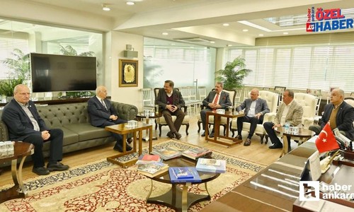 ASO, ATO ve TOBB'dan Yenimahalle Belediye Başkanı Yaşar'a taziye ziyareti
