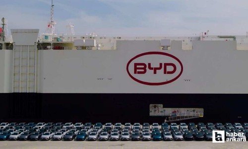 BYD’nin dev araç gemisi 'BYD Changzhou' Kocaeli'ye ulaştı