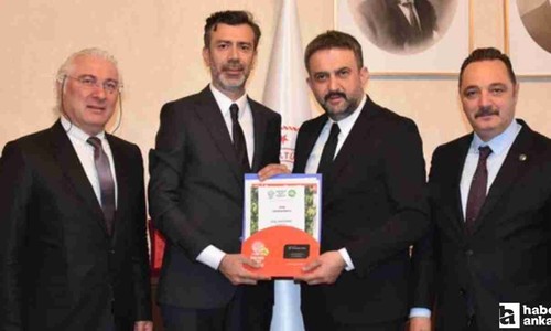 AKK Başkanı Yılmaz, Ankara İl Kültür ve Turizm Müdürü Karakaya'yı ziyaret etti