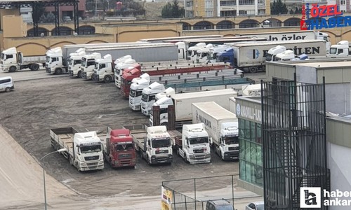 Etimesgut'un boş alanları tır otoparkı haline geldi: Vatandaş tepkili!
