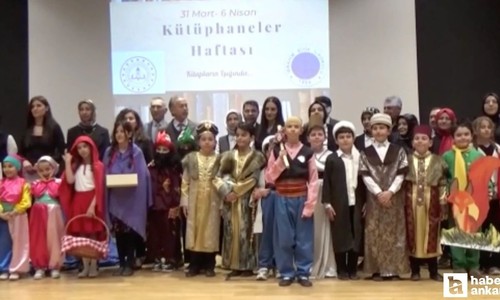 Kütüphaneler haftası Kahramankazan'da kutlandı