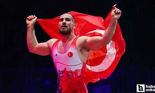 Keçiören Belediyesi Spor Kulübü’nden Feyzullah Aktürk Avrupa üçüncüsü oldu