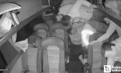 Çankırı Ankara karayolundaki 23 kişinin yaralandığı kazada görüntüler ortaya çıktı