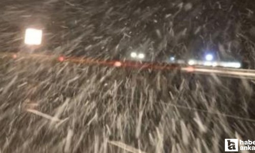 Aksaray’da kar yağışı yeniden etkili oldu