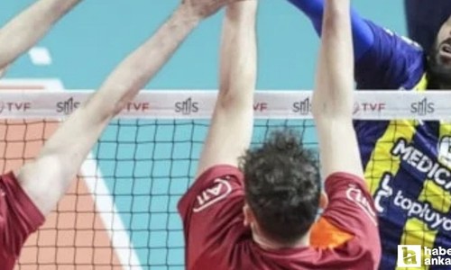 Galatasaray HDI Sigorta, derbide Fenerbahçe Medicana’yı 3-0 mağlup etti