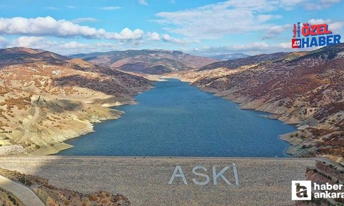 Kar ve yağmur çare olmadı! Ankara barajları dolmak yerine erimeye devam ediyor
