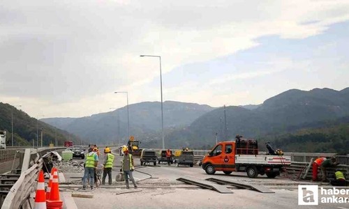 Kızılcahamam-Kahramankazan-Ankara yolunda bakım çalışması!