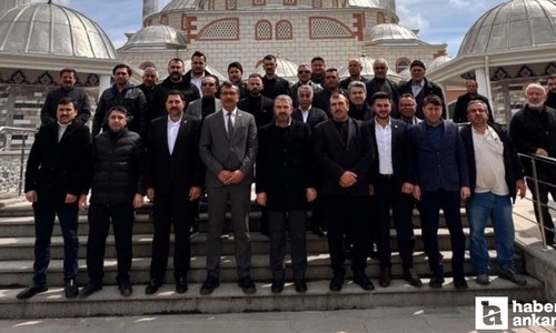 Pursaklar Belediye Başkanı Çetin yağmur duasına katıldı