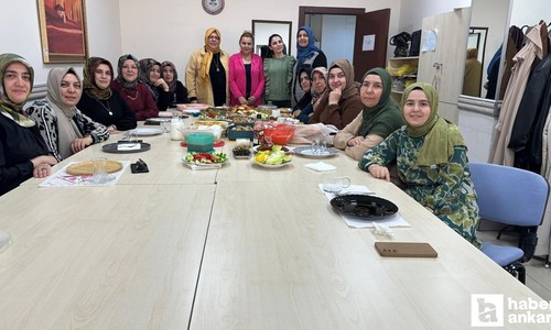 Pursaklar Belediyesi Hanımevi Kursiyerlerinin sertifika mutluluğu