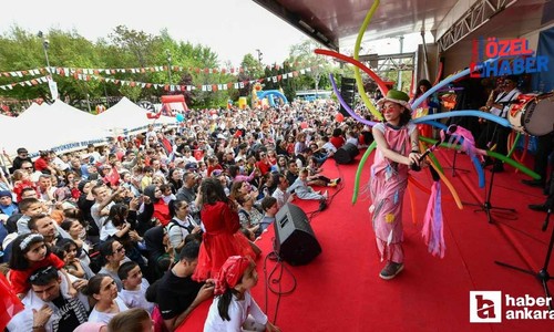 Ankara Büyükşehir Belediyesi'nden 23 Nisan Çocuk Şenliği!