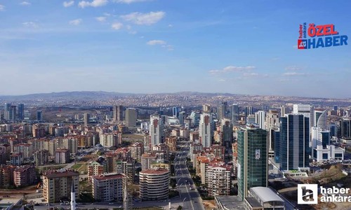 Başkent Ankara'da Mart ayında 10.203 konut satıldı!